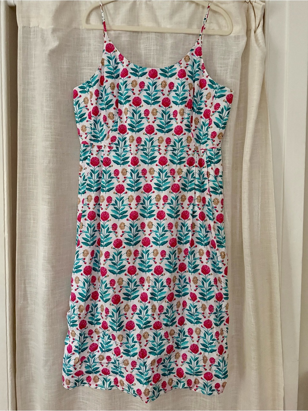 Ann Taylor Midi Sundress Pockets